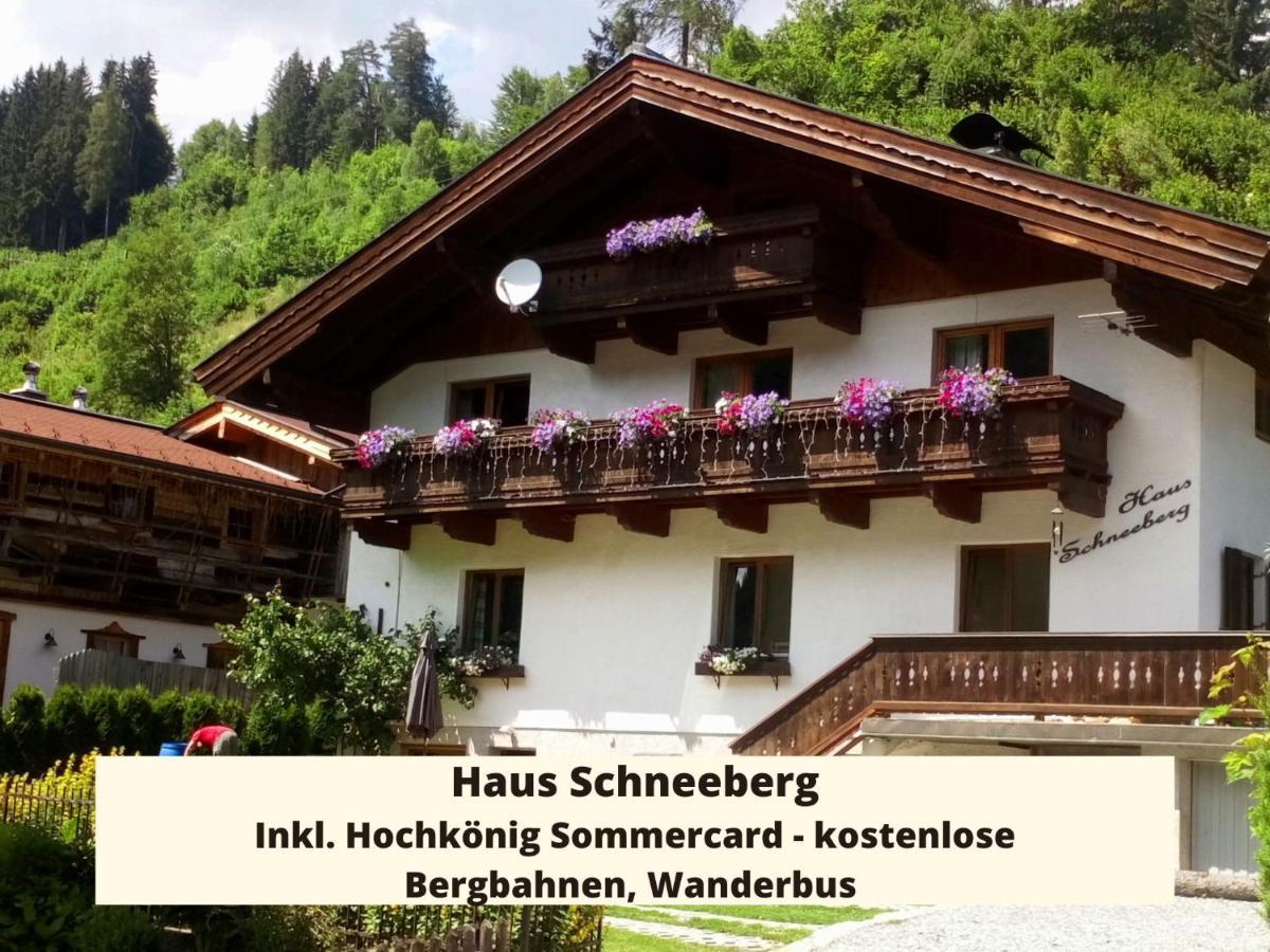 Haus Schneeberg Mit Hochkoenig Card Apartment Muhlbach Am Hochkonig Exterior photo